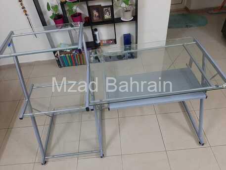 BHD 15, Computer Table F Glass Table For Sale Plz WhatsApp 32210802