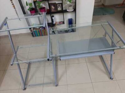 BHD 15, Computer Table F Glass Table For Sale Plz WhatsApp 32210802