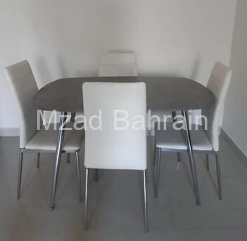 BHD 30, Bahrain Cylinder / 3 Door Cupboard / 4-Seater Dining Table / Baby Chair / Washing Machine