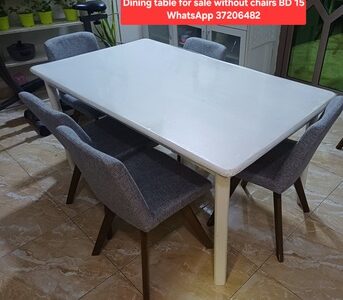 Dining Table Without Chairs For Sale